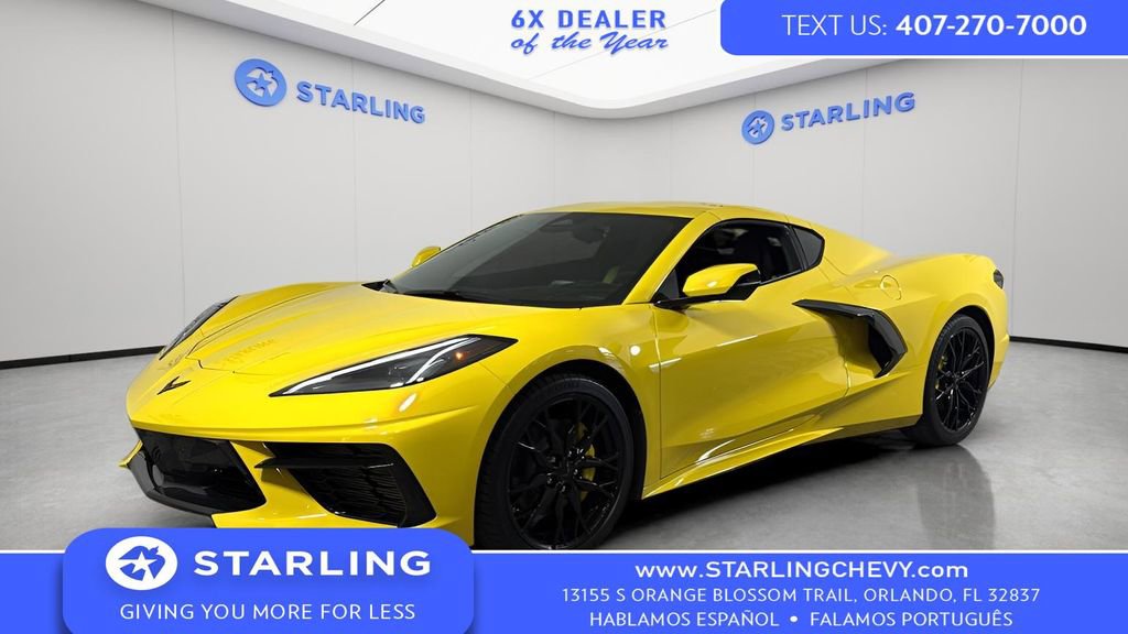 Certified 2026 Chevrolet Corvette Stingray Coupe w/ 1LT