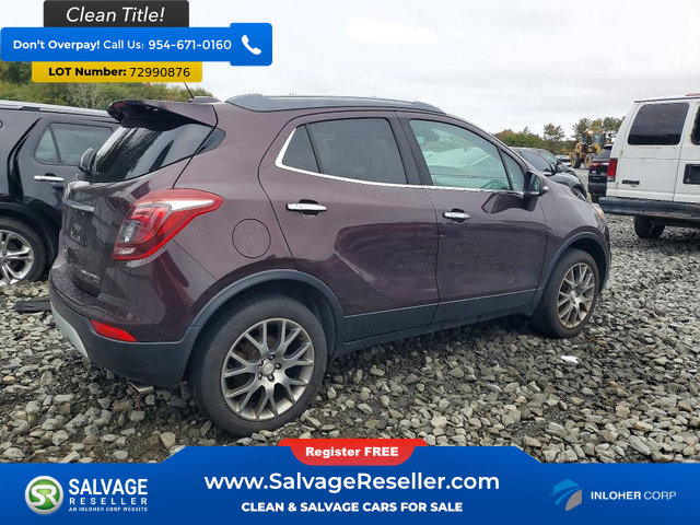 Used 2017 Buick Encore Sport Touring w/ Safety Package AWD/4WD image 4