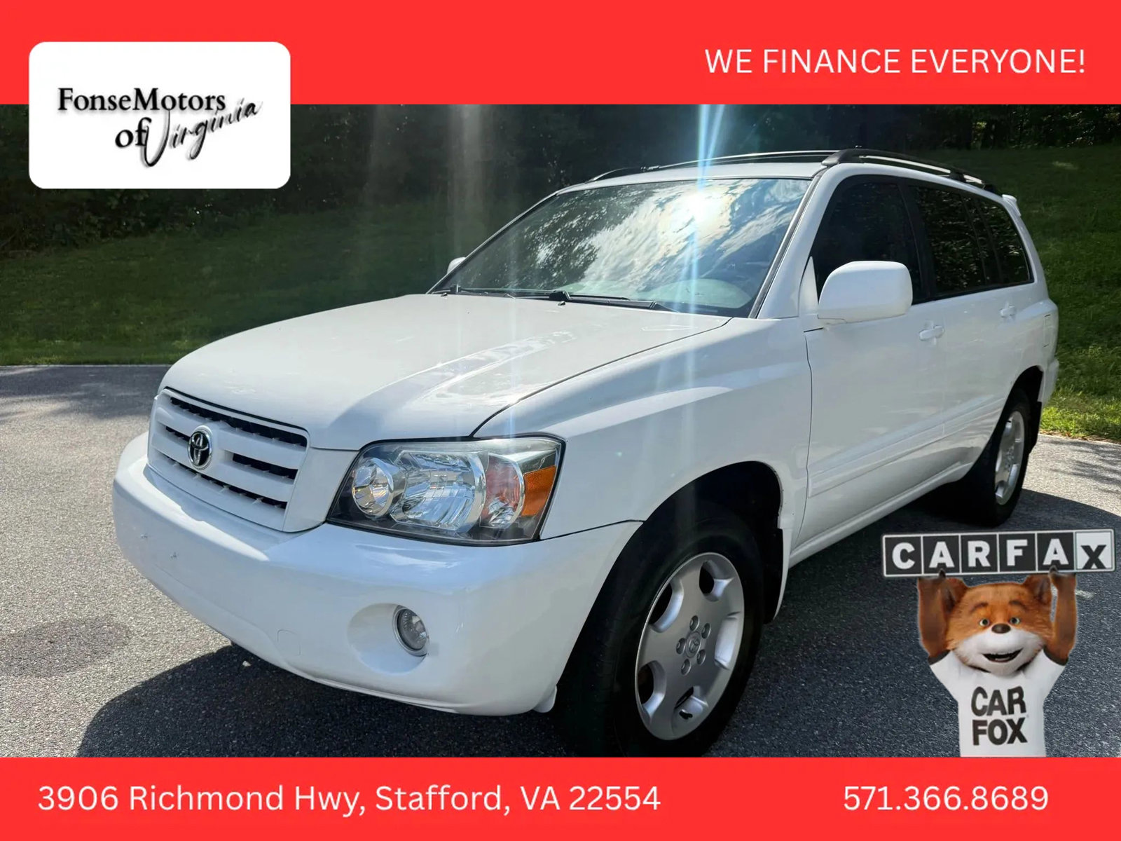 Used 2005 Toyota Highlander 4WD V6 w/ 3rd Row