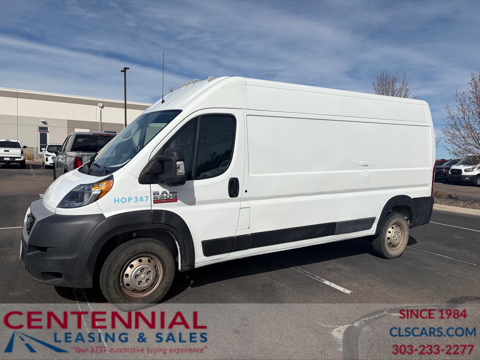 Used 2021 RAM ProMaster 2500