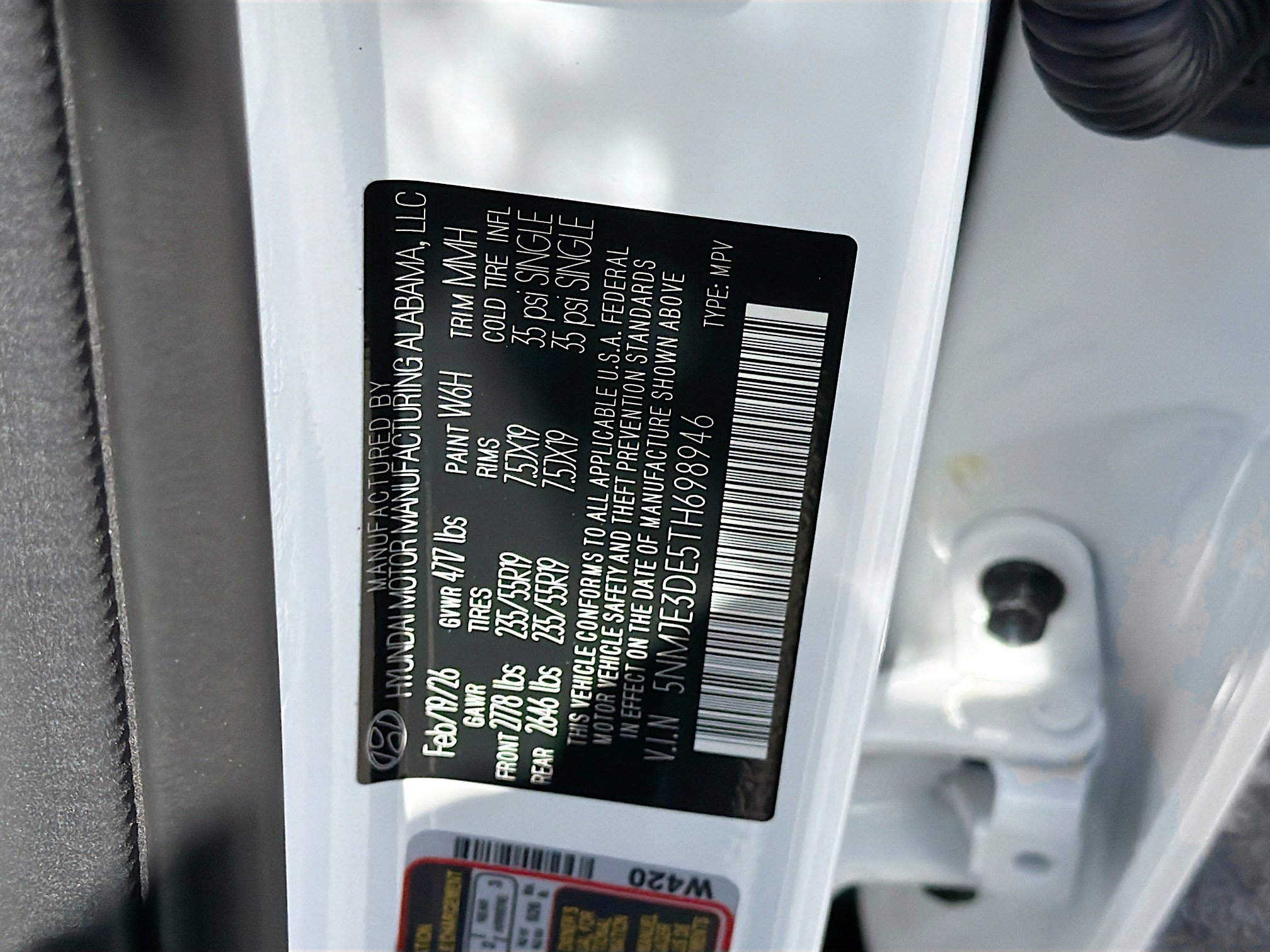 New 2026 Hyundai Tucson Limited image 40