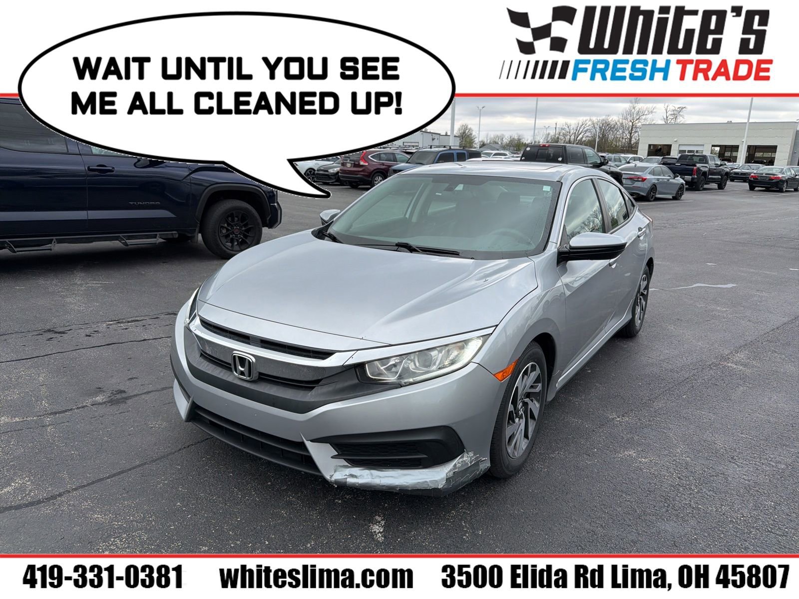 Used 2018 Honda Civic EX image 1