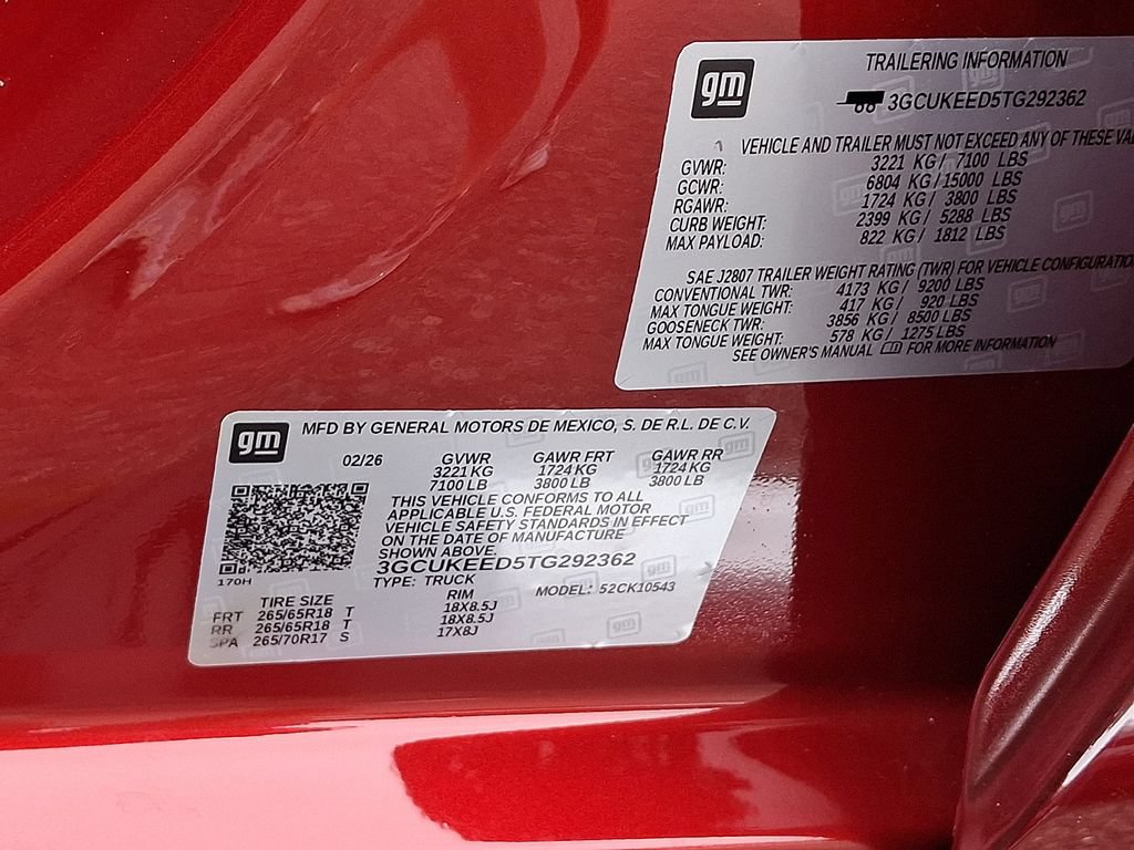 New 2026 Chevrolet Silverado 1500 RST AWD/4WD image 18