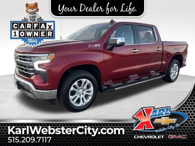 Certified 2022 Chevrolet Silverado 1500 LTZ w/ LTZ Premium Package