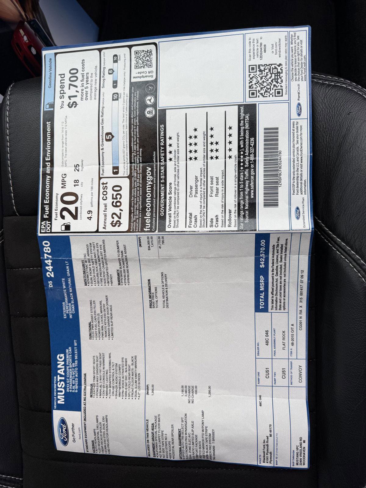 Used 2013 Ford Mustang GT Premium w/ Electronics Pkg image 23
