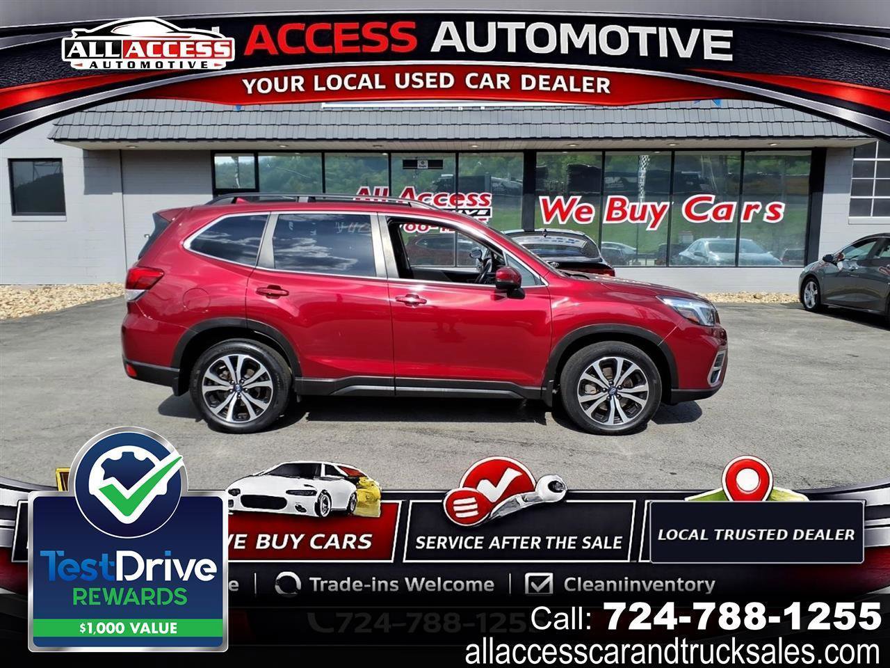 Used 2021 Subaru Forester Limited AWD/4WD image 1