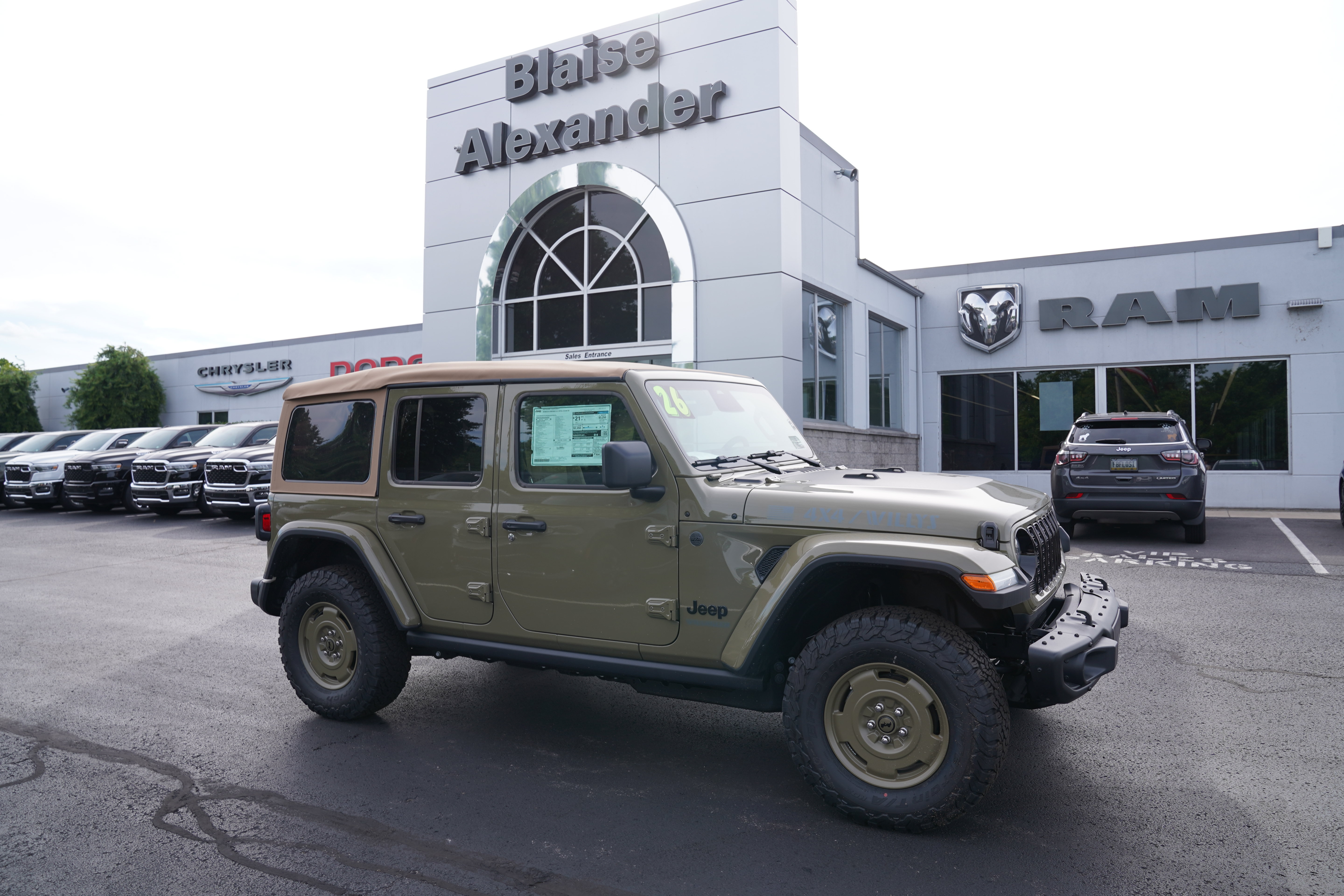 New 2026 Jeep Wrangler Unlimited Sport