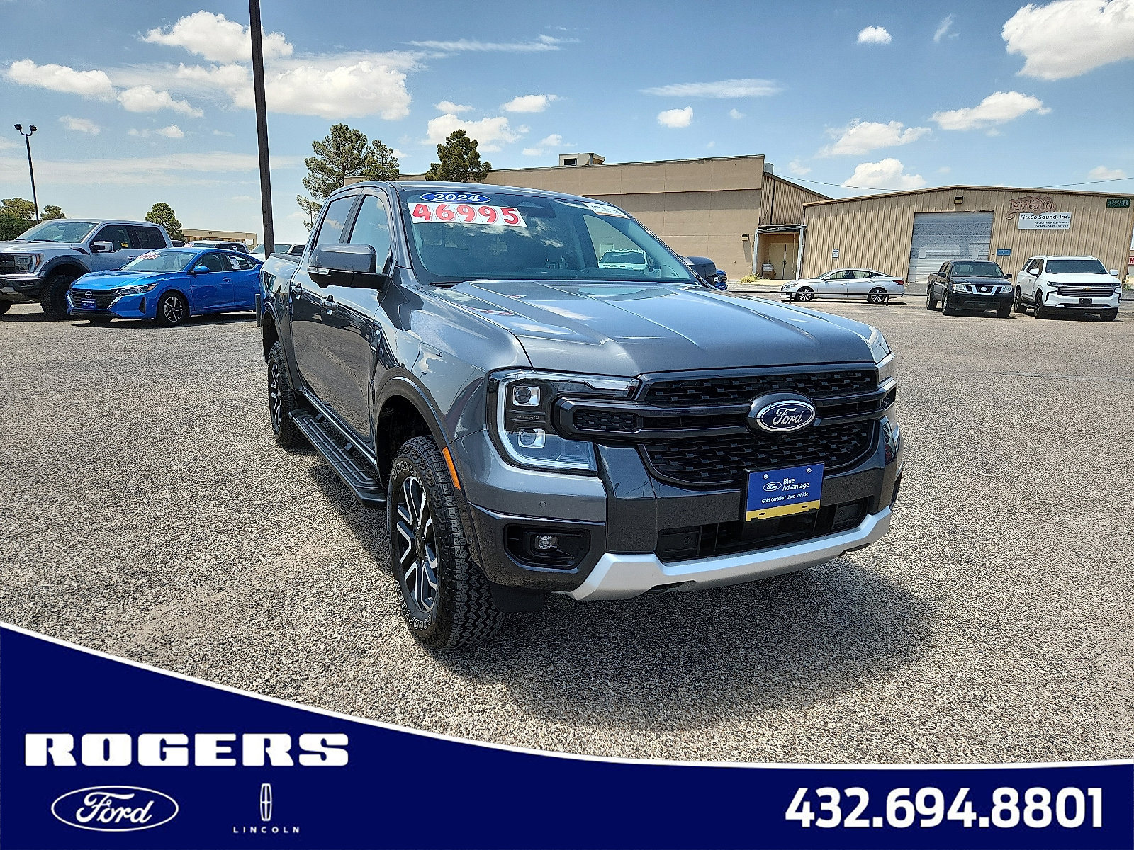 Certified 2024 Ford Ranger Lariat w/ FX4 Off-Road Package image 1