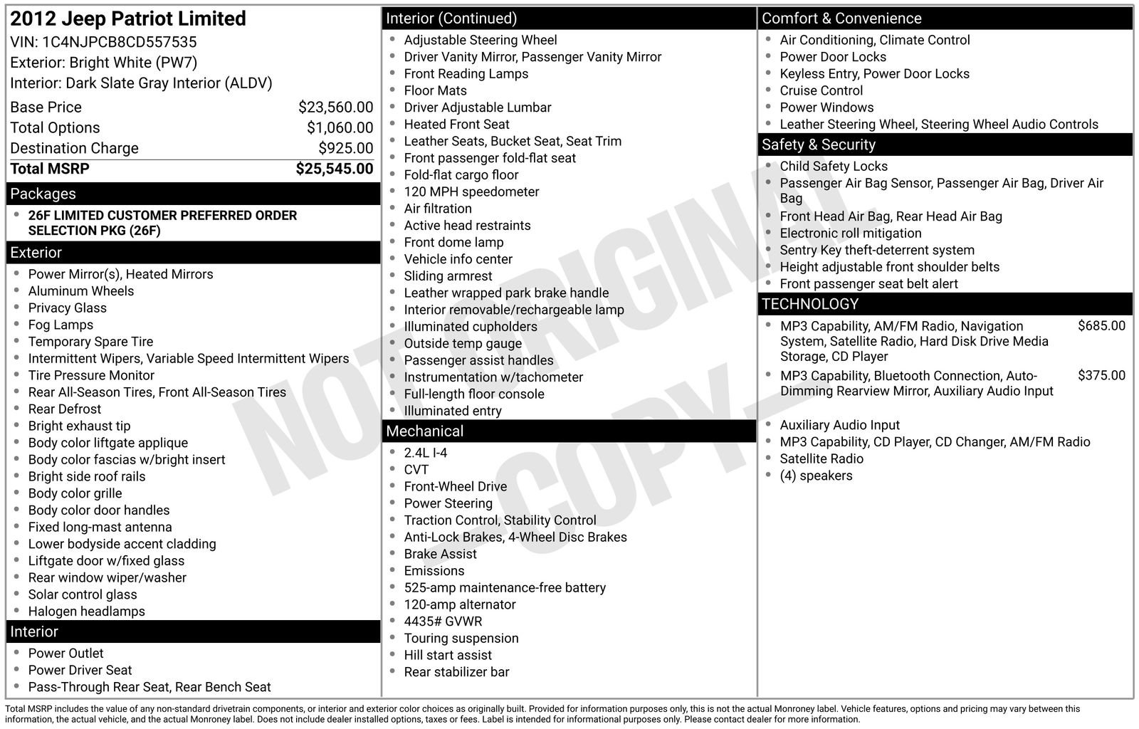 Used 2012 Jeep Patriot Limited FWD image 27