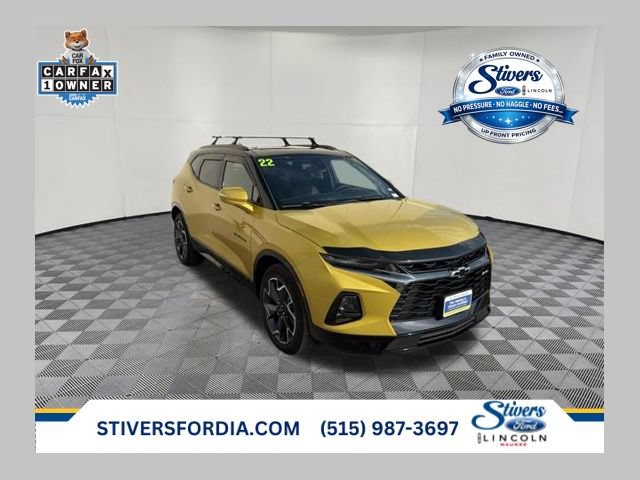 Used 2022 Chevrolet Blazer RS w/ Enhanced Convenience Package