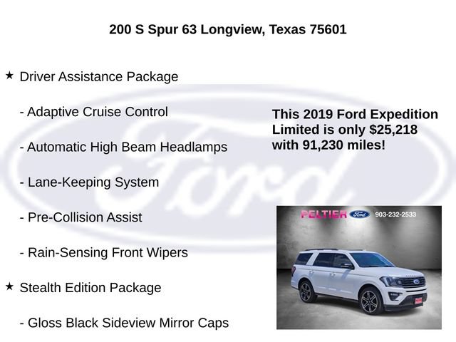 Used 2019 Ford Expedition Limited w/ Equipment Group 303A RWD image 10