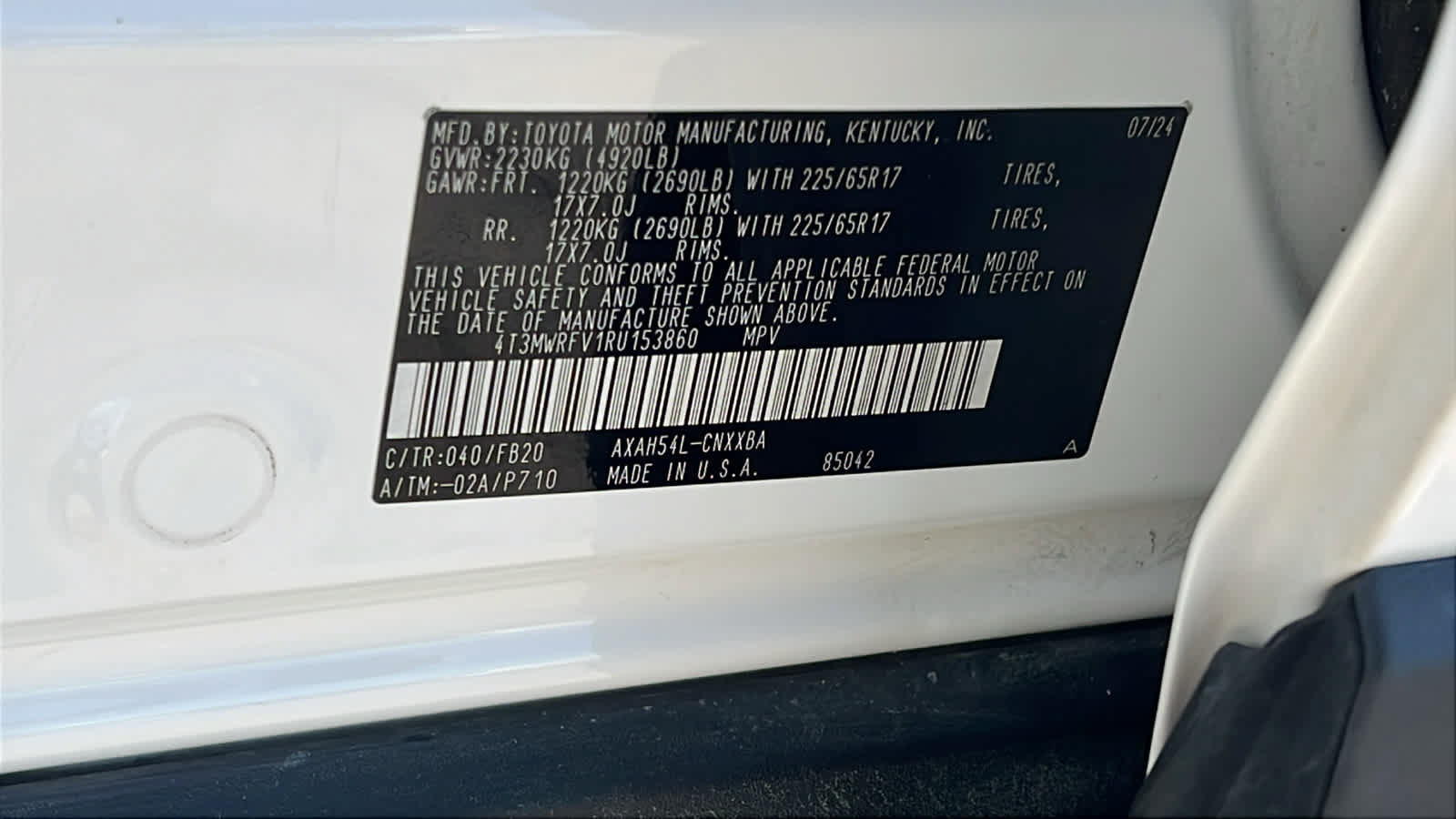 Used 2024 Toyota RAV4 LE AWD/4WD image 30