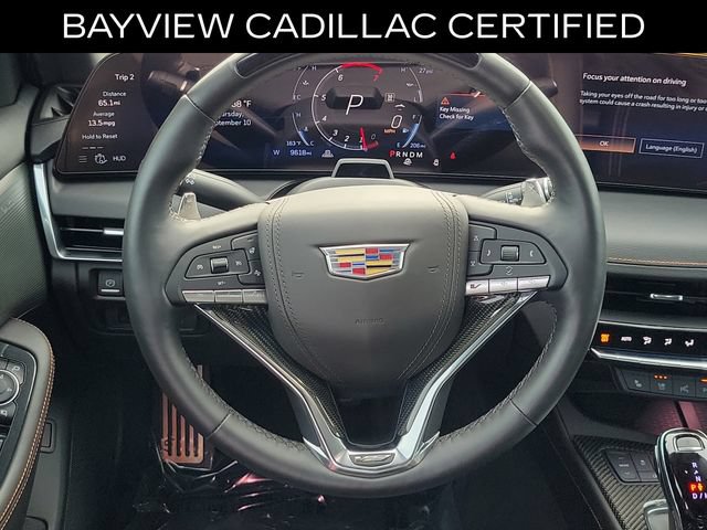 Certified 2025 Cadillac CT5 V w/ Technology Package RWD image 22