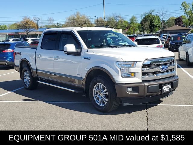 Used 2017 Ford F150 Lariat w/ Equipment Group 501A Mid AWD/4WD image 3