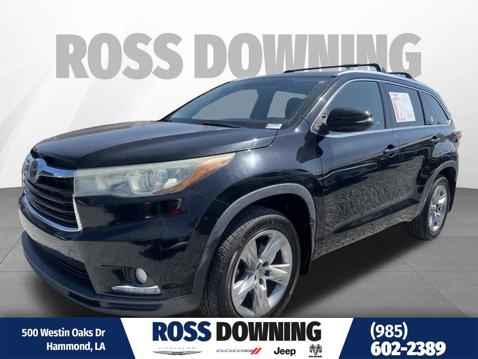 Used 2015 Toyota Highlander Limited w/ Driver Technology Package