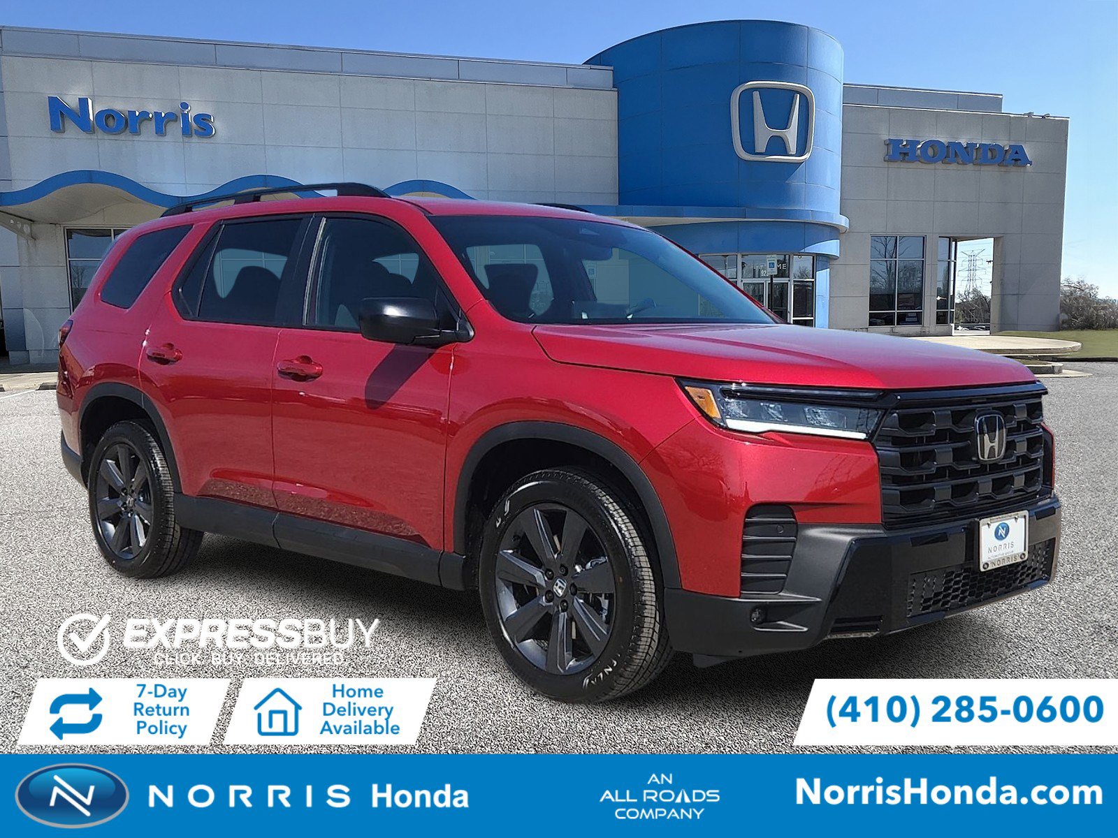 New 2026 Honda Pilot Sport