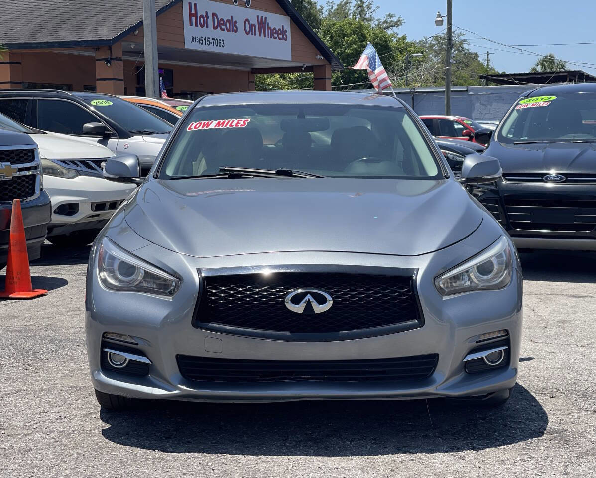 Used 2014 INFINITI Q50 Premium w/ Navigation Package RWD image 3