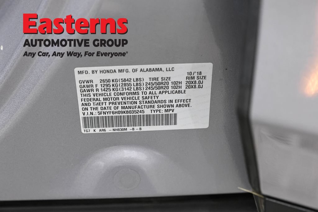 Used 2019 Honda Pilot Elite image 41