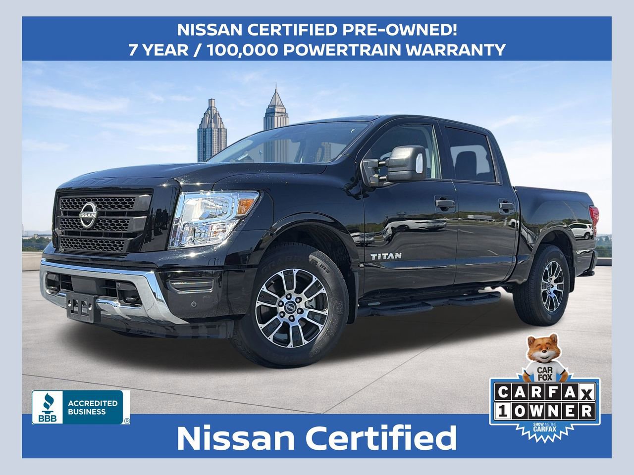 Certified 2024 Nissan Titan SV w/ SV Convenience Package 360° Tour