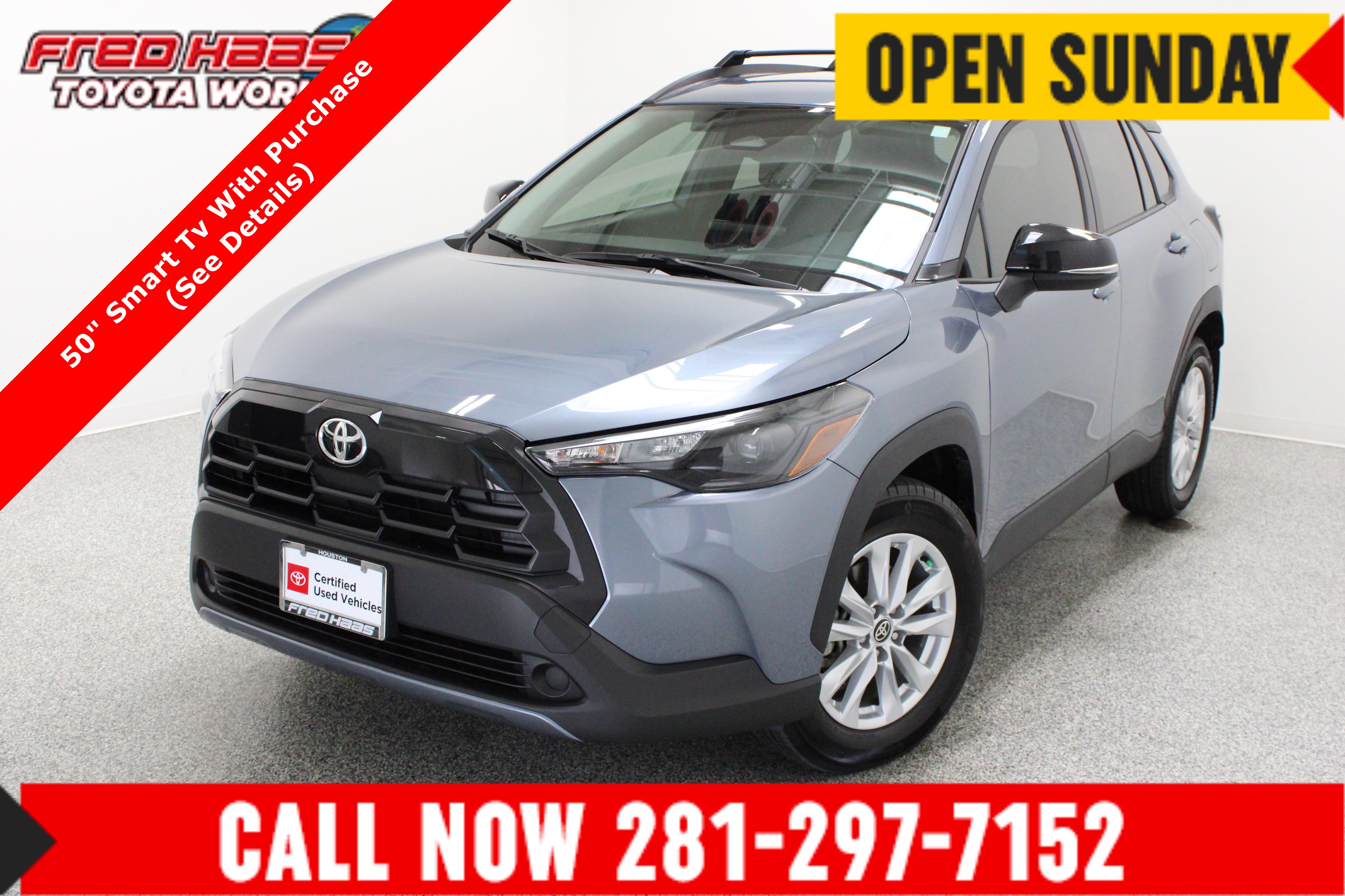 Certified 2026 Toyota Corolla Cross LE FWD image 1