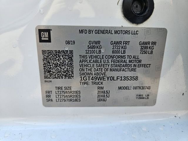 Used 2020 GMC Sierra 3500 Denali w/ Gooseneck/5TH Wheel Package AWD/4WD image 30