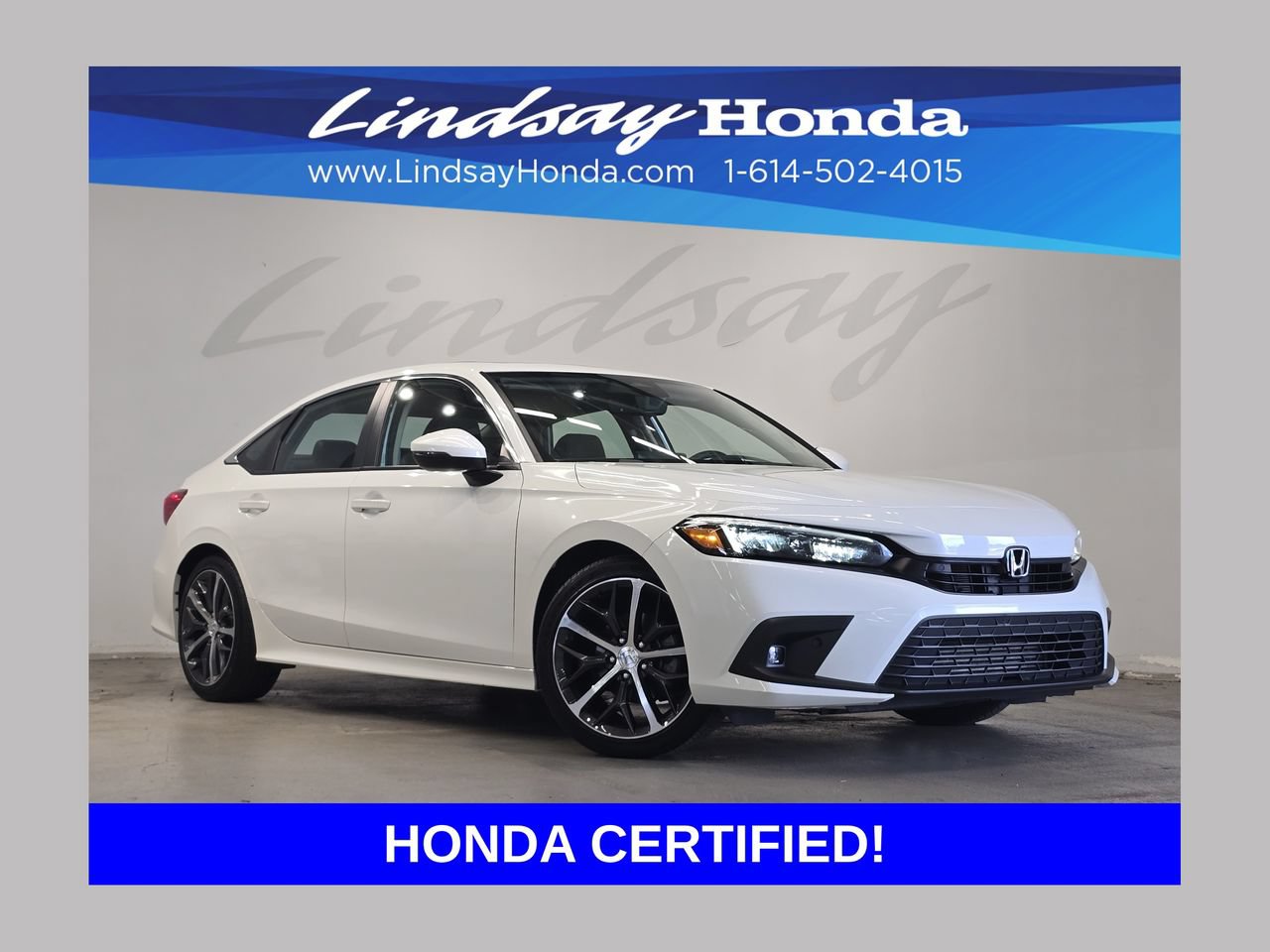 Certified 2022 Honda Civic Touring image 1