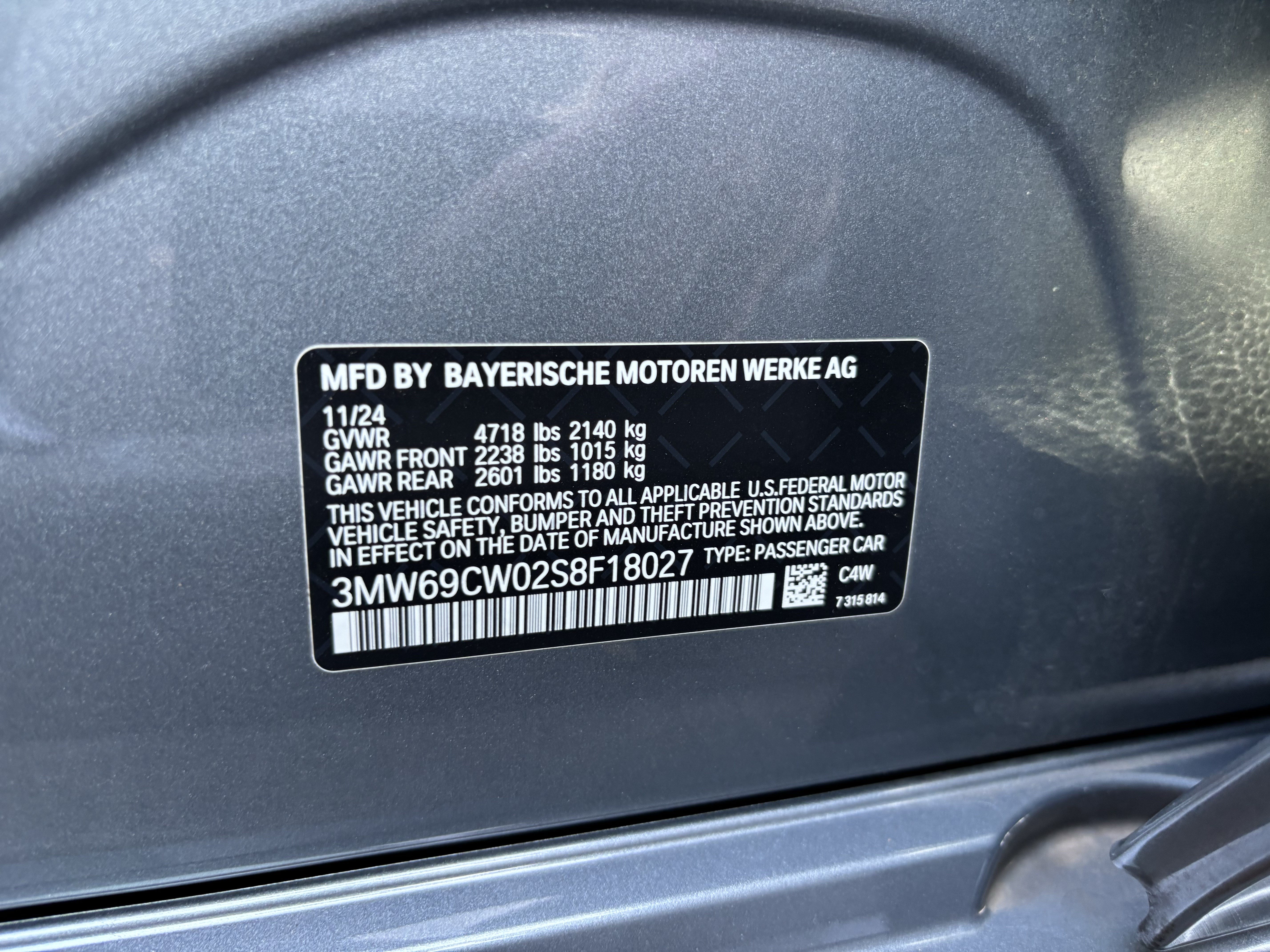 Certified 2025 BMW 330i Sedan RWD image 39