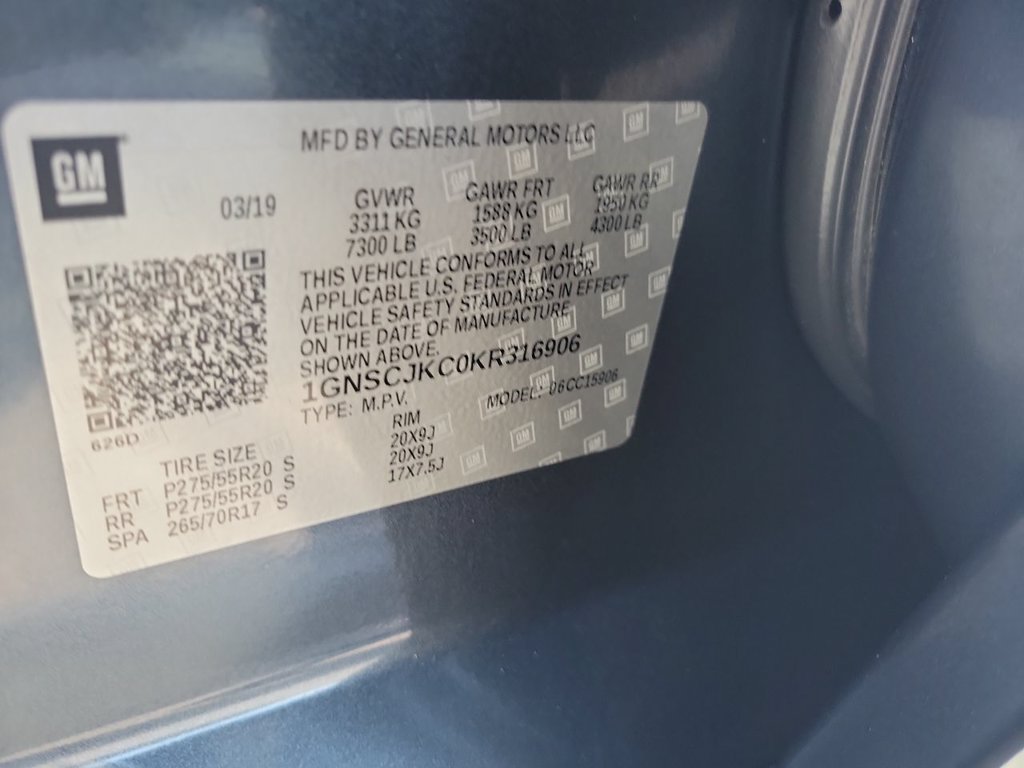 Certified 2019 Chevrolet Suburban Premier RWD image 35