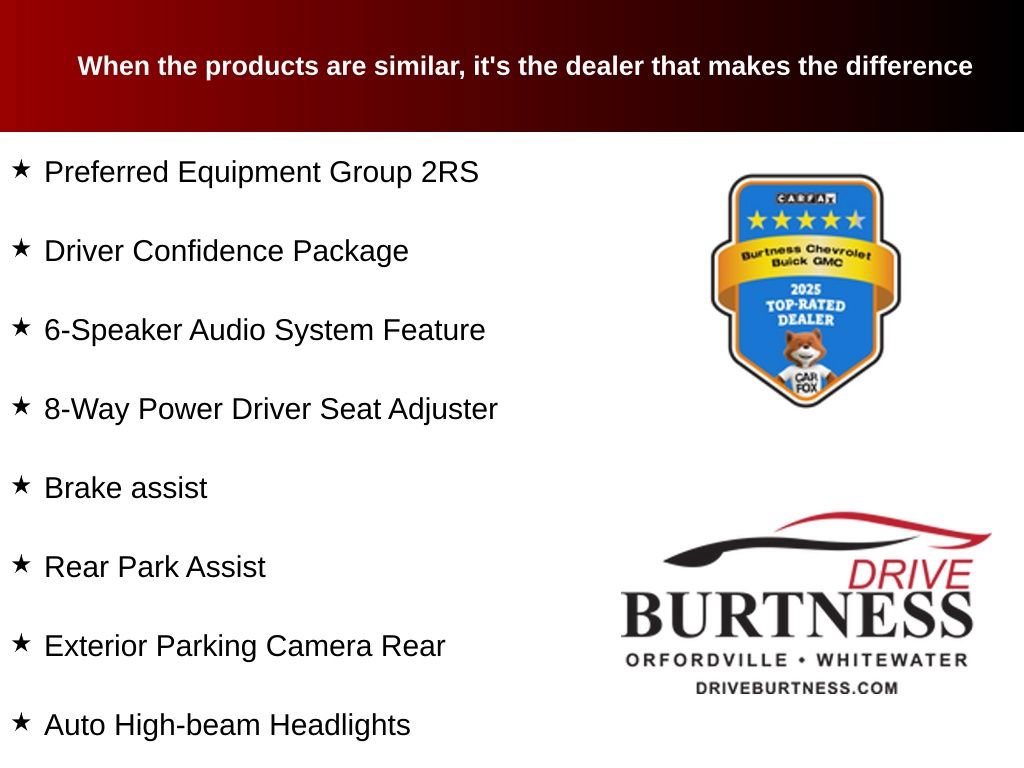 Certified 2025 Chevrolet Trax RS w/ Driver Confidence Package FWD image 10