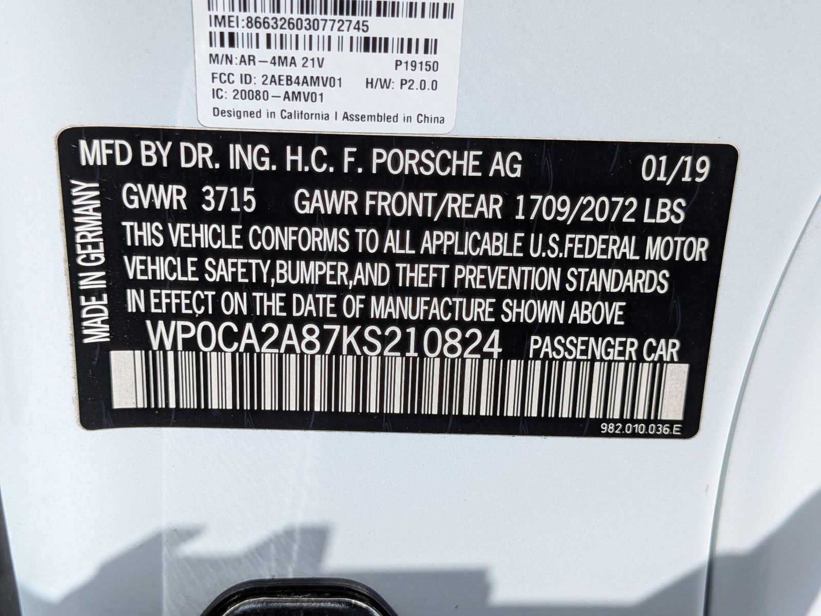 Used 2019 Porsche 718 Boxster RWD image 35