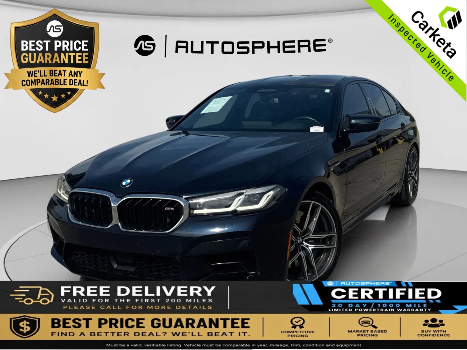 Used 2021 BMW M5 w/ Executive Package