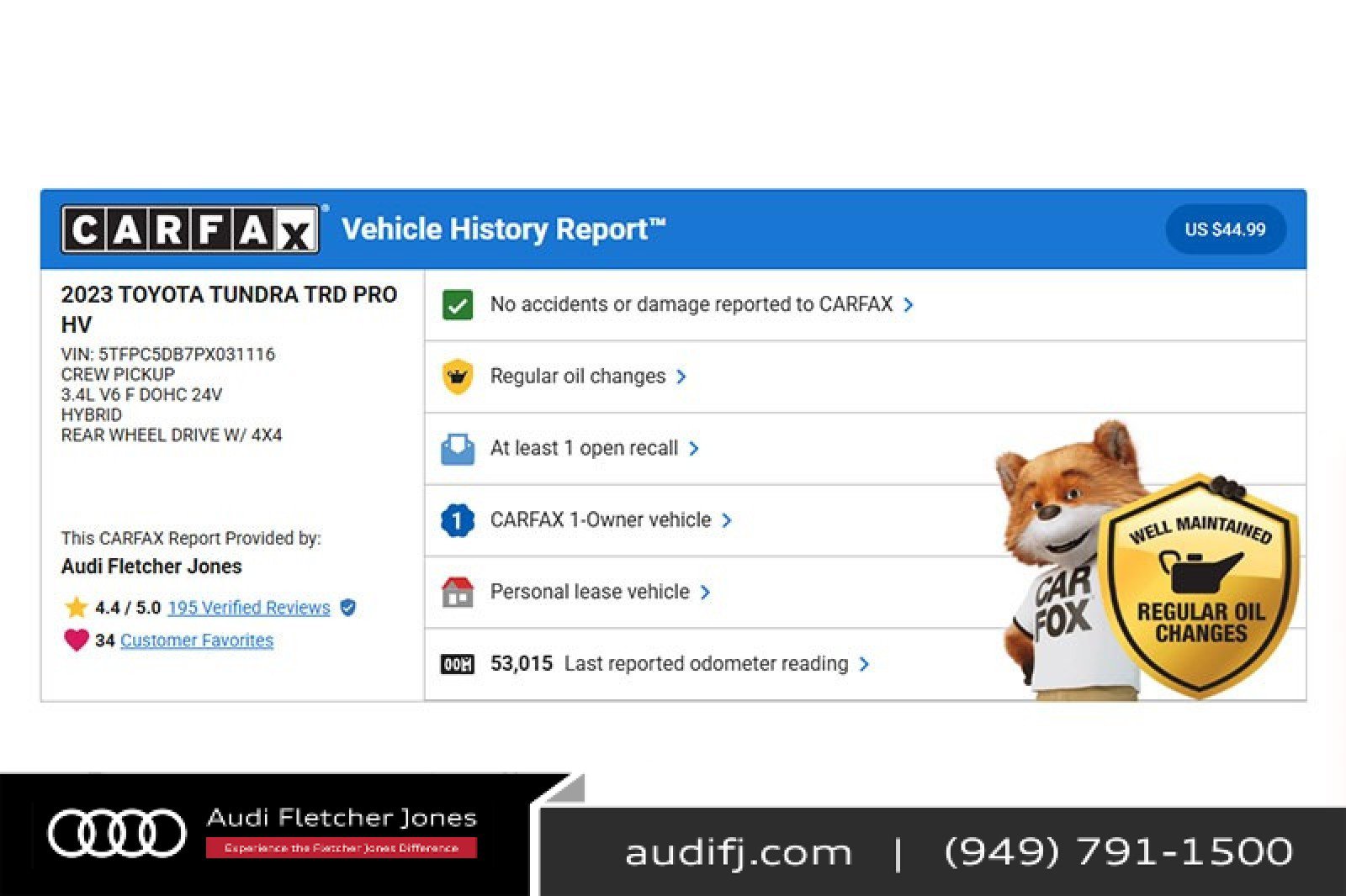 Used 2023 Toyota Tundra TRD Pro image 2