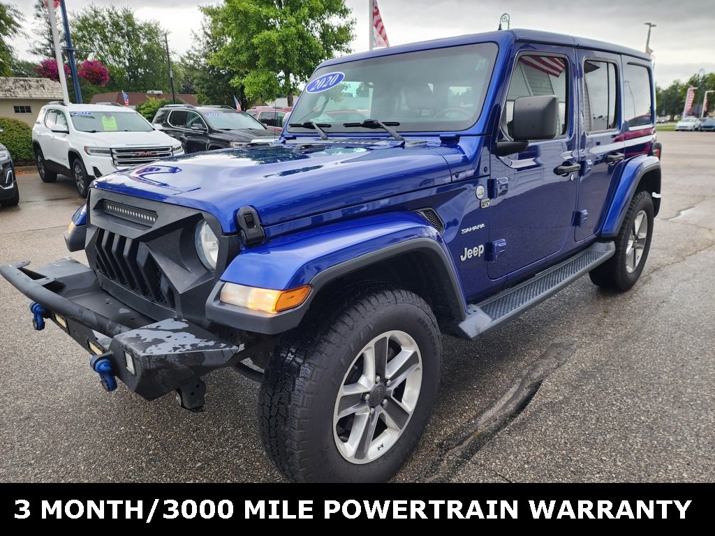 Used 2020 Jeep Wrangler Unlimited Sahara w/ Uconnect 4C Nav & Sound Group