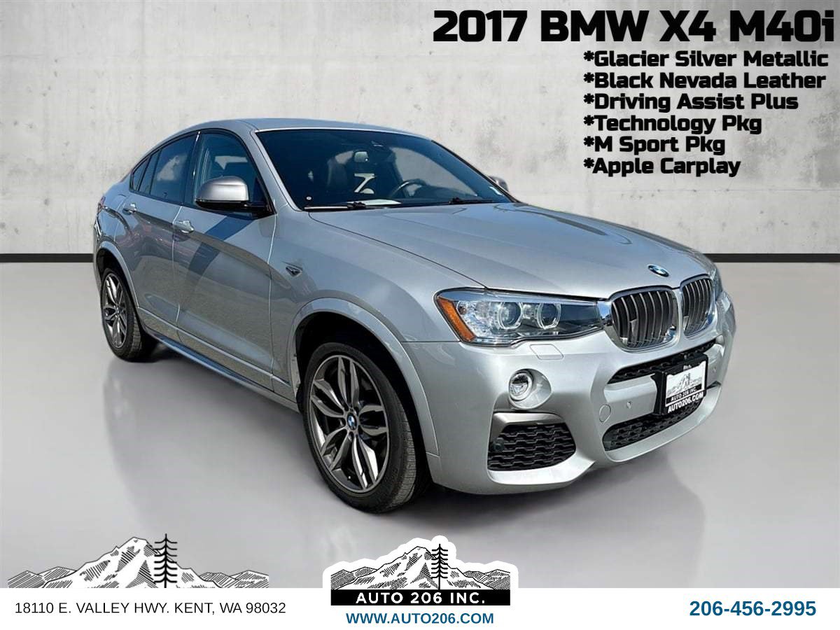 Used 2017 BMW X4 M40i