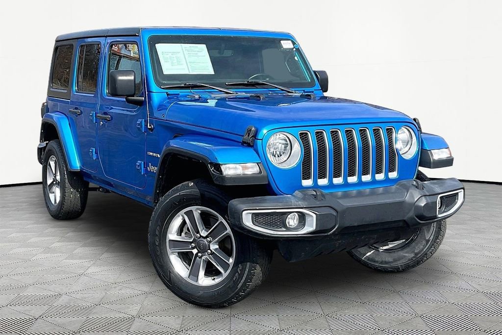 Used 2021 Jeep Wrangler Unlimited Sahara image 3
