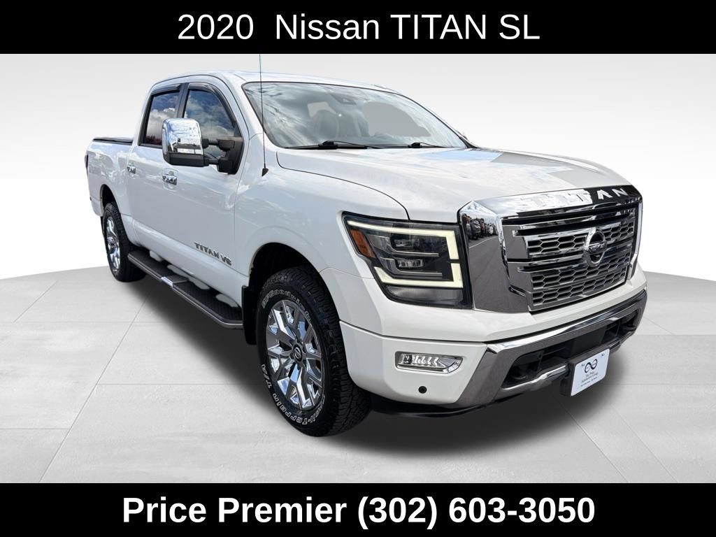 Used 2020 Nissan Titan SL w/ Moonroof Package AWD/4WD image 1