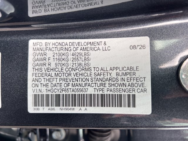New 2026 Honda Accord EX-L image 18