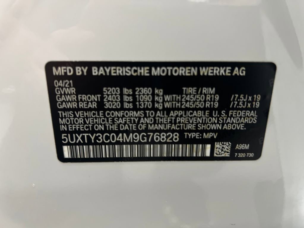 Used 2021 BMW X3 sDrive30i w/ Convenience Package RWD image 33