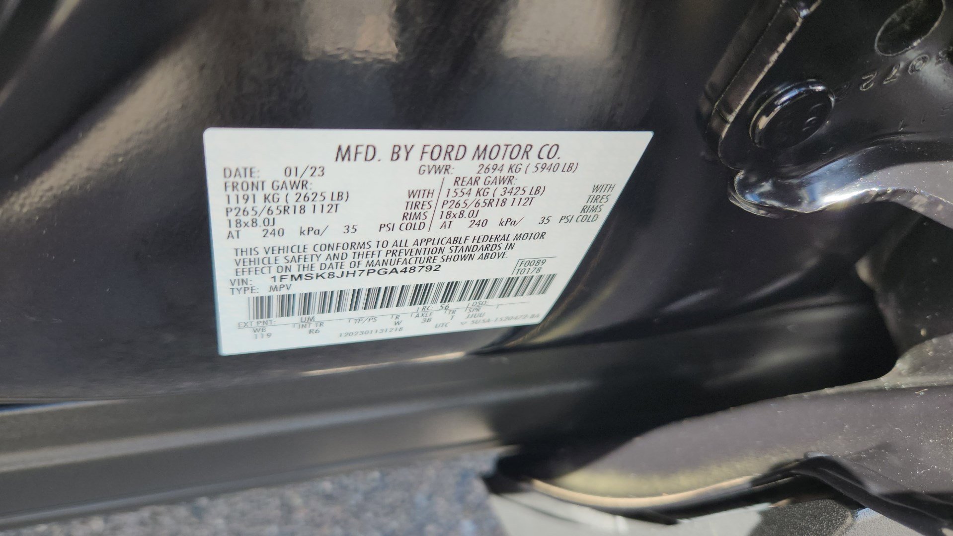 Certified 2023 Ford Explorer Timberline w/ Timberline Technology Package image 22