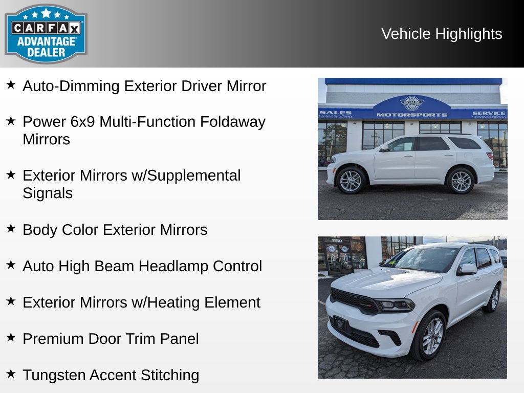 Used 2022 Dodge Durango GT AWD/4WD image 16