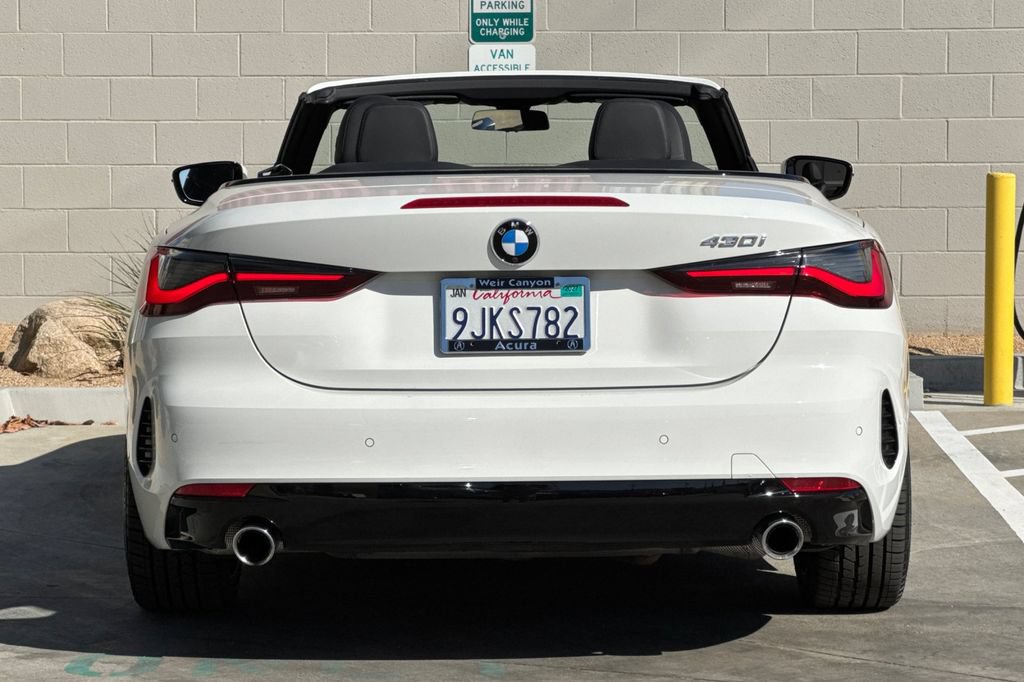 Used 2023 BMW 430i Convertible w/ Convenience Package RWD image 8