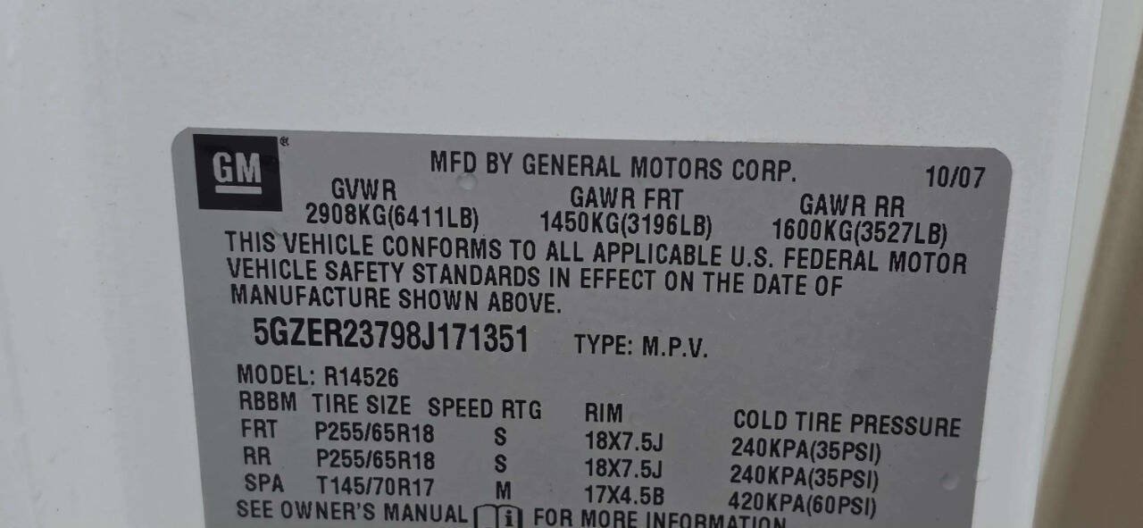 Used 2008 Saturn Outlook XR w/ Premium Trim Package FWD image 12