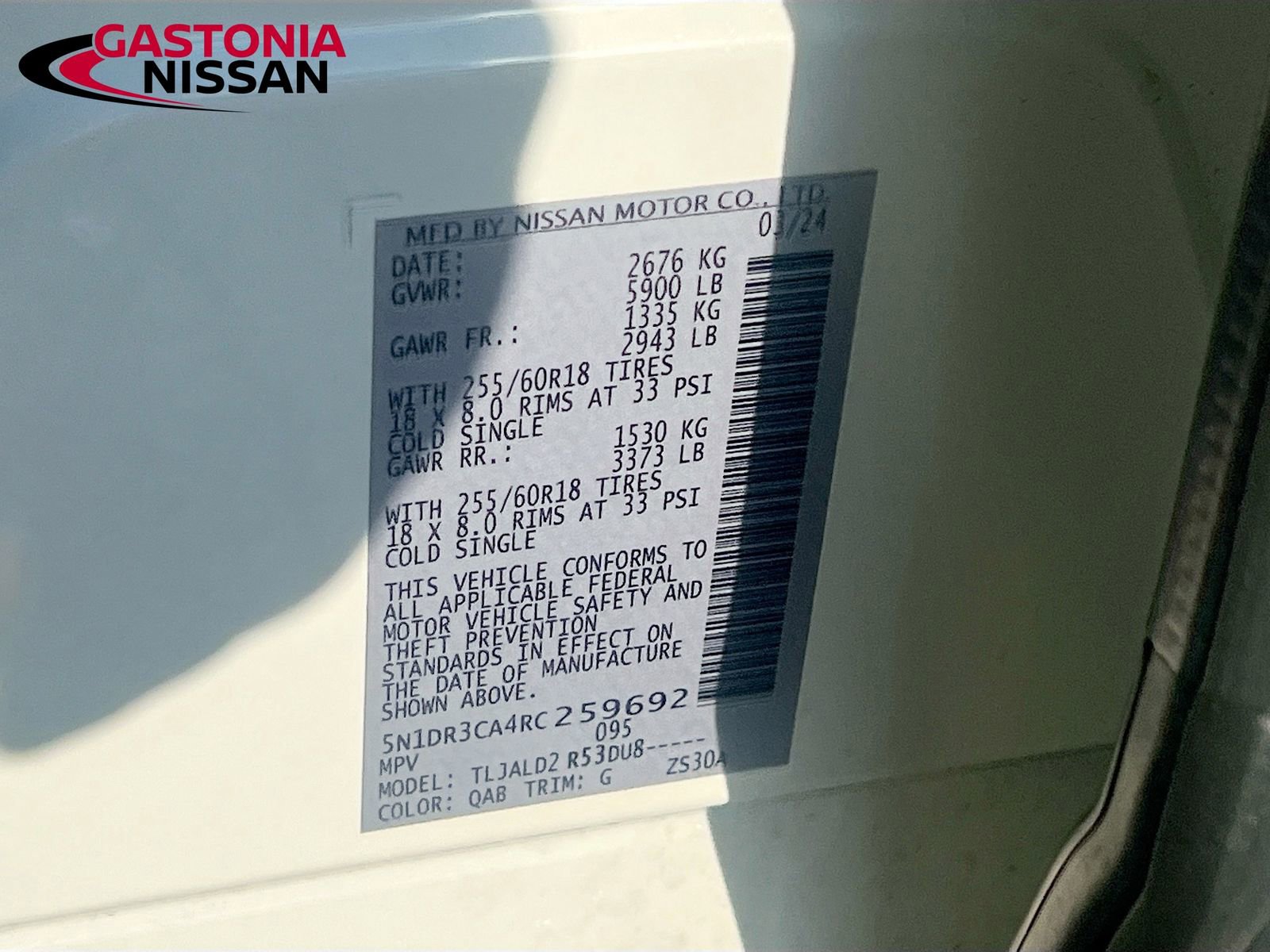 Used 2024 Nissan Pathfinder SL w/ Cargo Package image 43