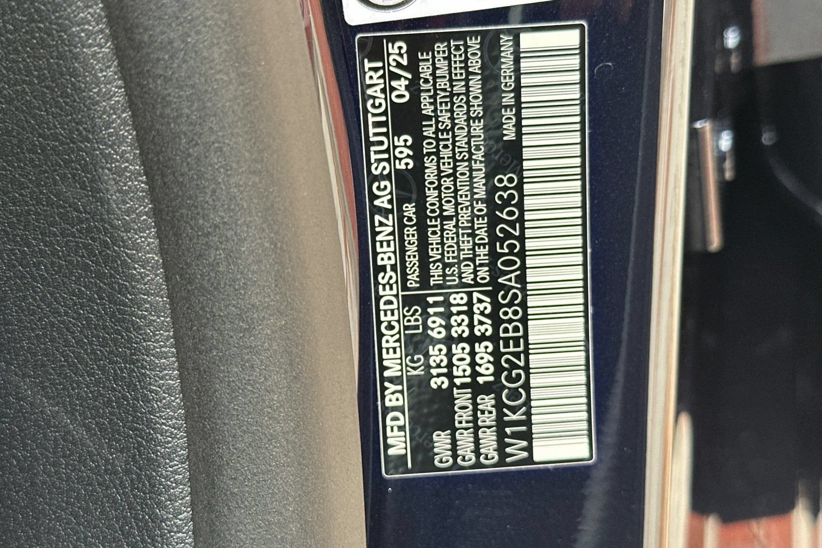 Certified 2025 Mercedes-Benz EQS 450+ 4MATIC Sedan image 40