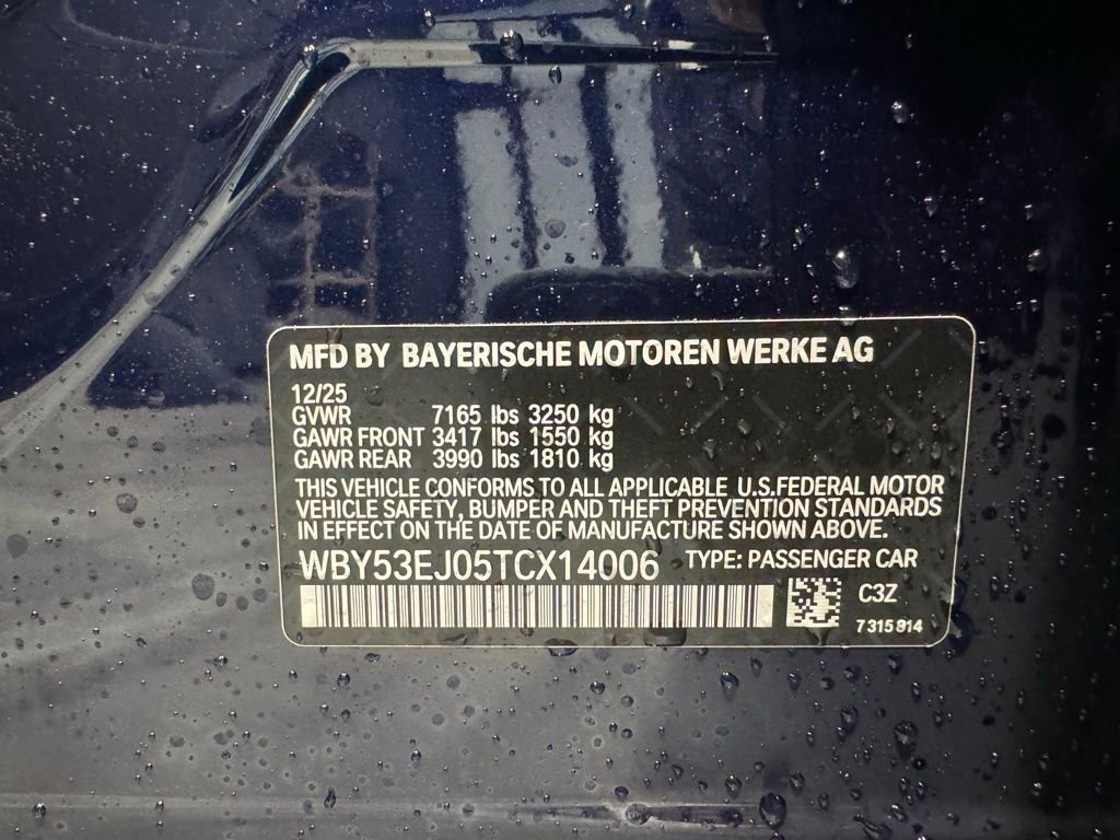 New 2026 BMW i7 xDrive60 w/ Executive Package AWD/4WD image 26