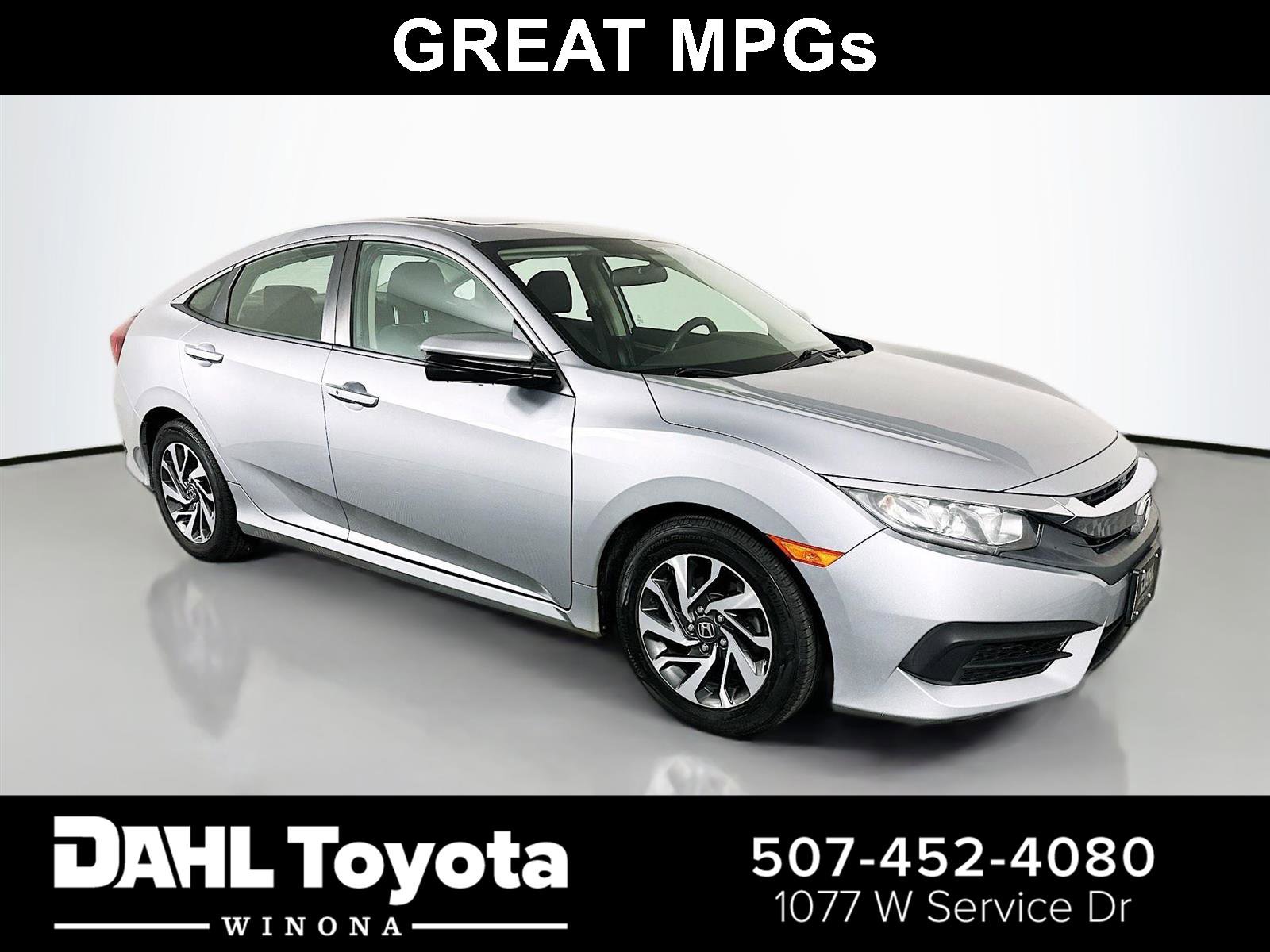 Used 2016 Honda Civic EX image 1