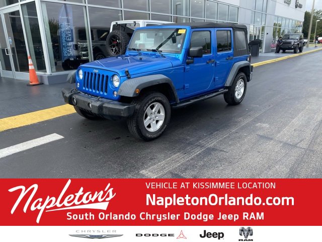 Used 2016 Jeep Wrangler Unlimited Sport w/ Quick Order Package 24S