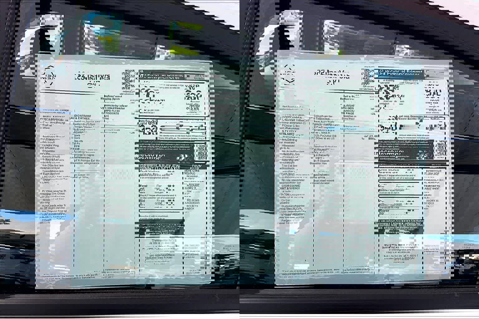 New 2025 Nissan Versa S image 19