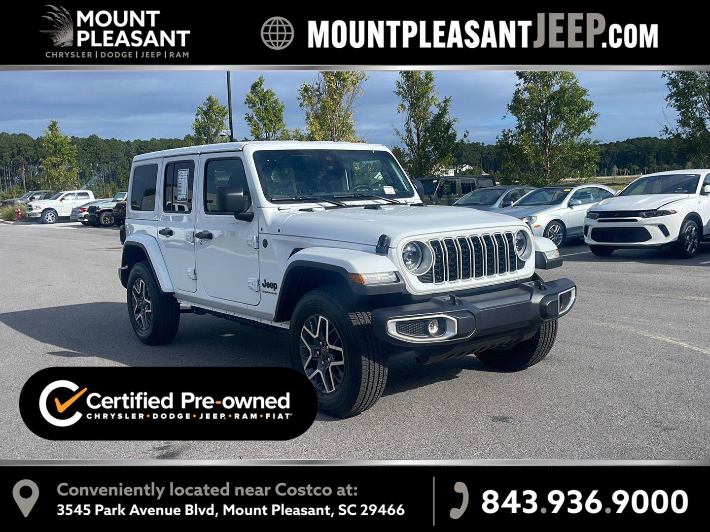 Certified 2025 Jeep Wrangler Unlimited Sahara