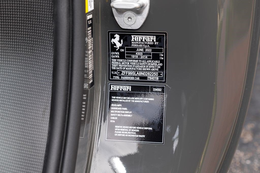 Used 2022 Ferrari 296 GTB RWD image 19